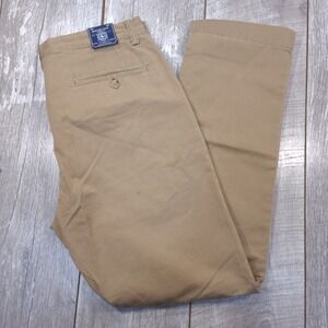 Polo Ralph Lauren Bedford Chino Mens 35x32 Tan Khaki Cotton Twill Pants